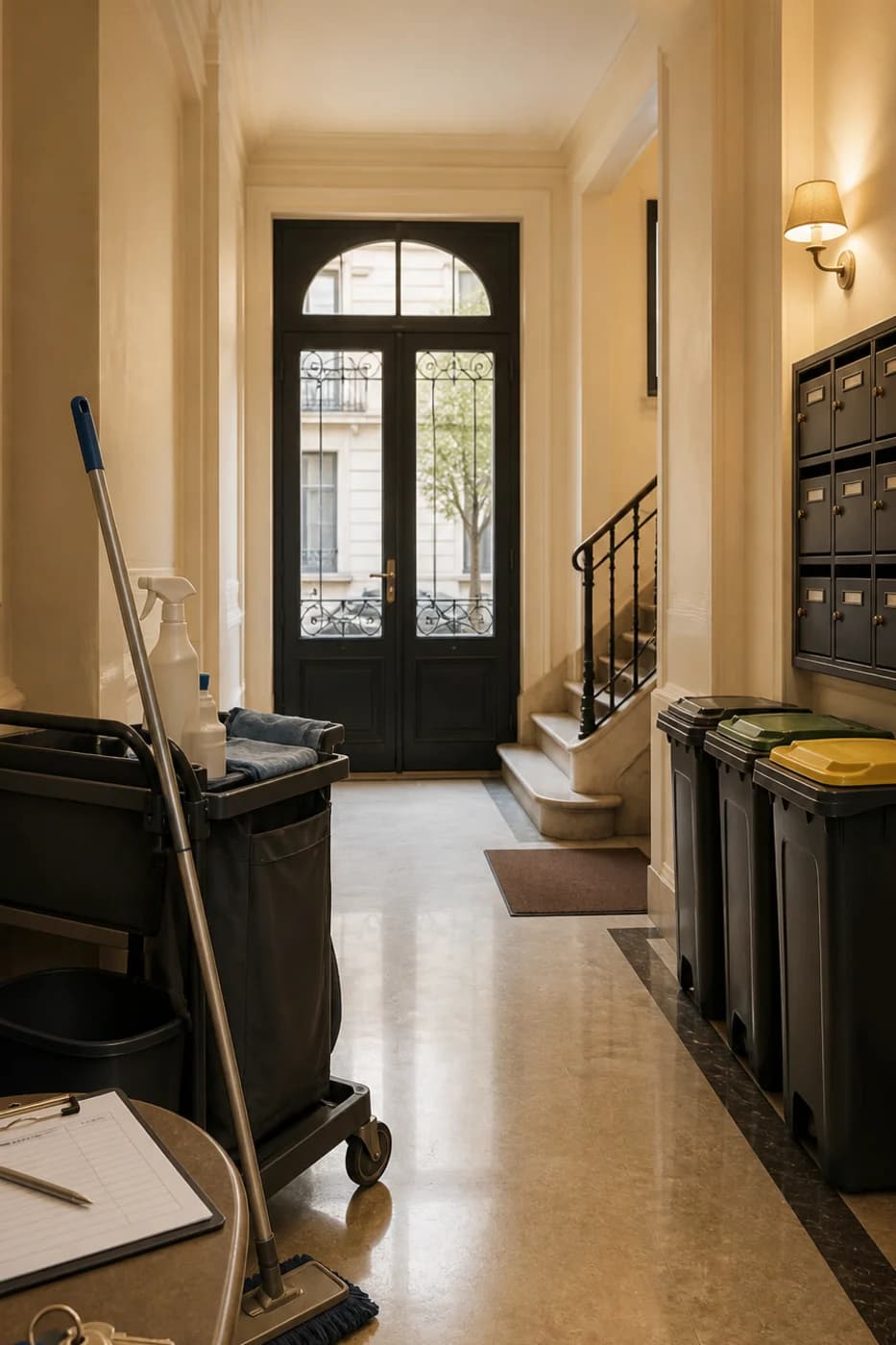Remplacement de conciergerie